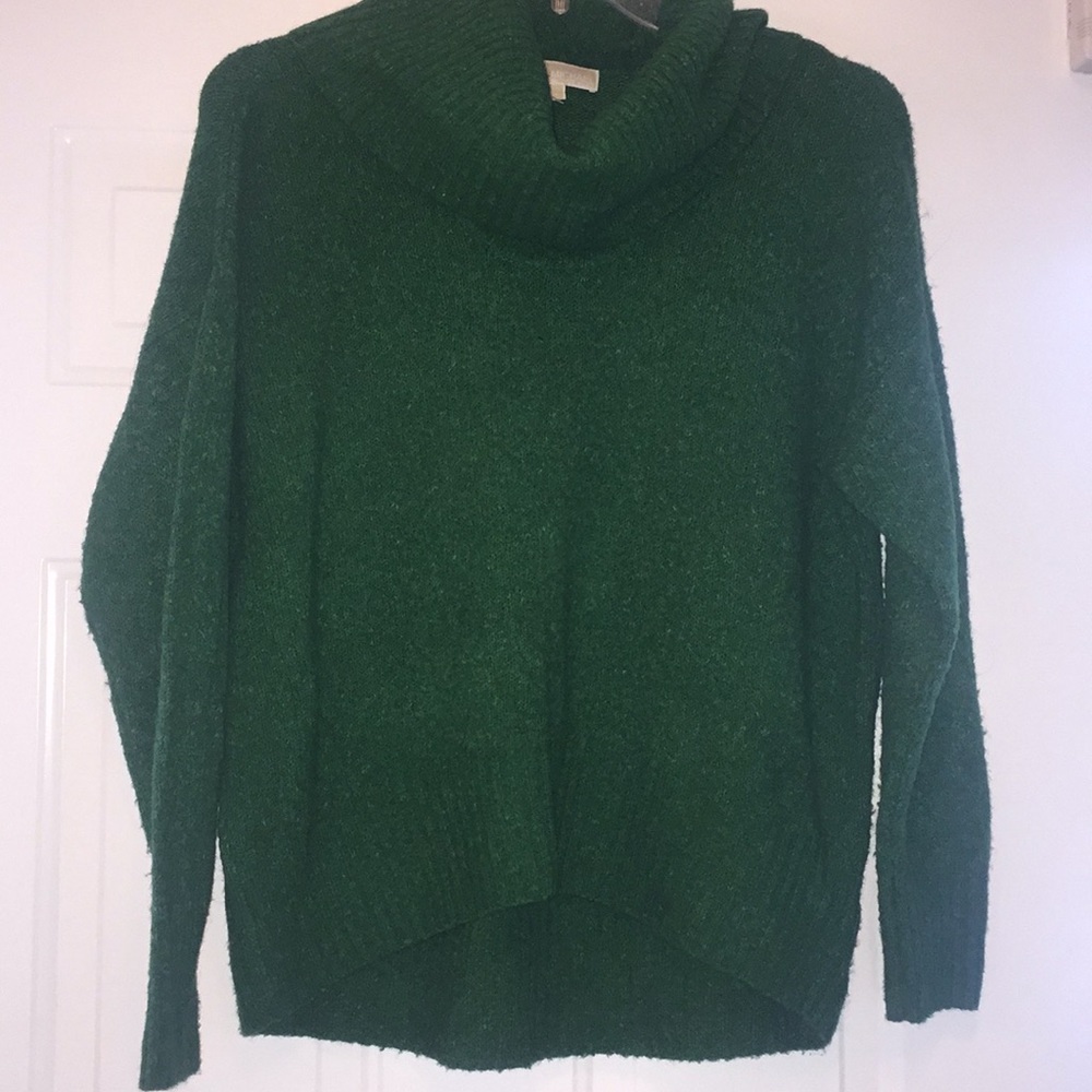 Michael Kors Green Turtle neck Sweater